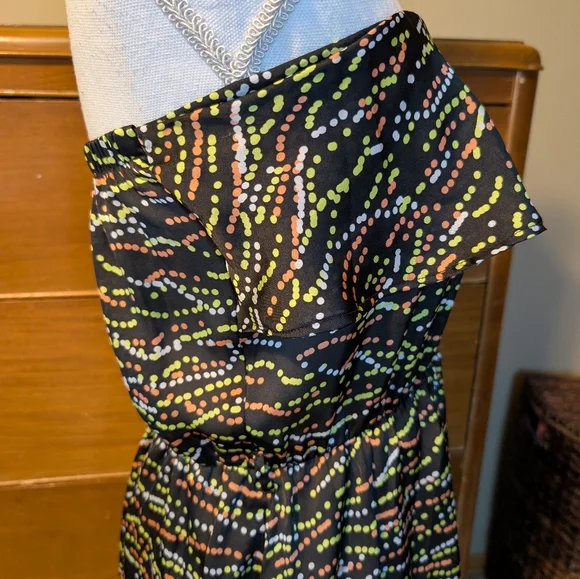 Vanity Strapless Mini Dress SZ M - Picture 8 of 12